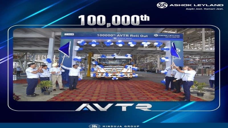 Ashok Leyland has achieved the 100,000th AVTR Truck Milestone 100000avtr_89b2fe6ed8.jpg