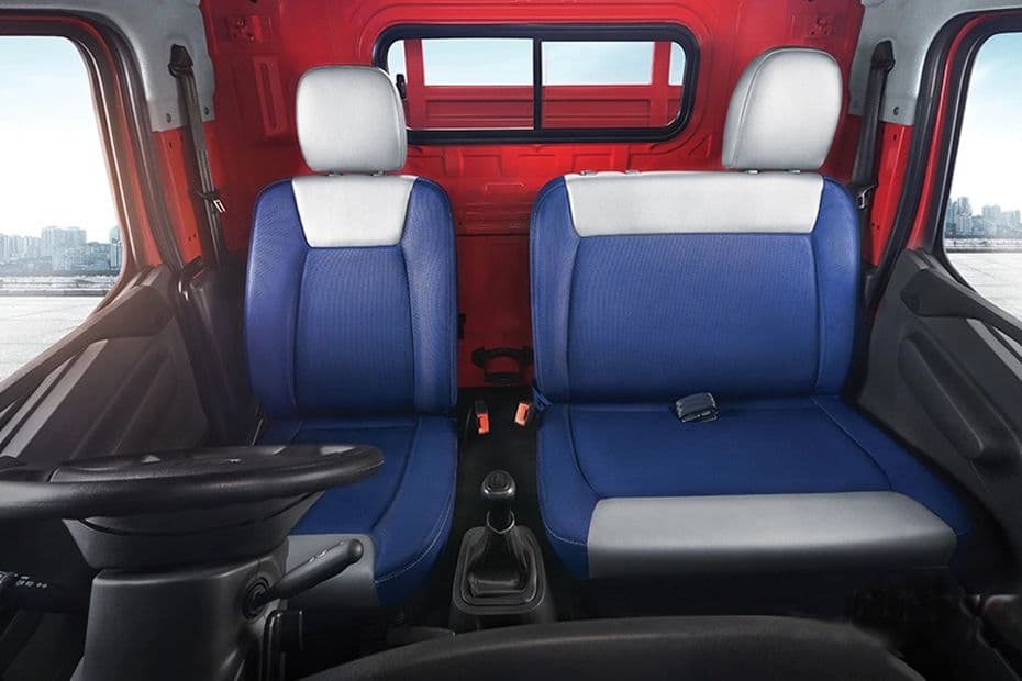 Mahindra Furio 7 Tipper Driver & Co-driver Seat View Mahindra Furio 7 Tipper Driver & Co-driver Seat View