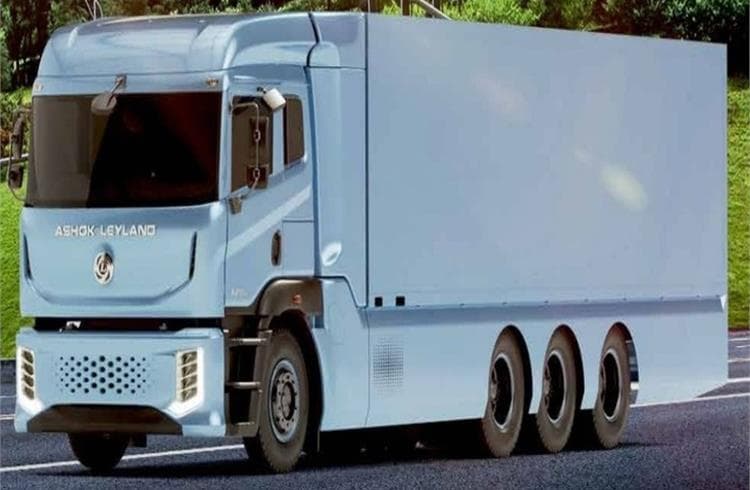 The 'new energy portfolio' of Ashok Leyland will be ready in the next two years. 1_90a3c57495.jpg