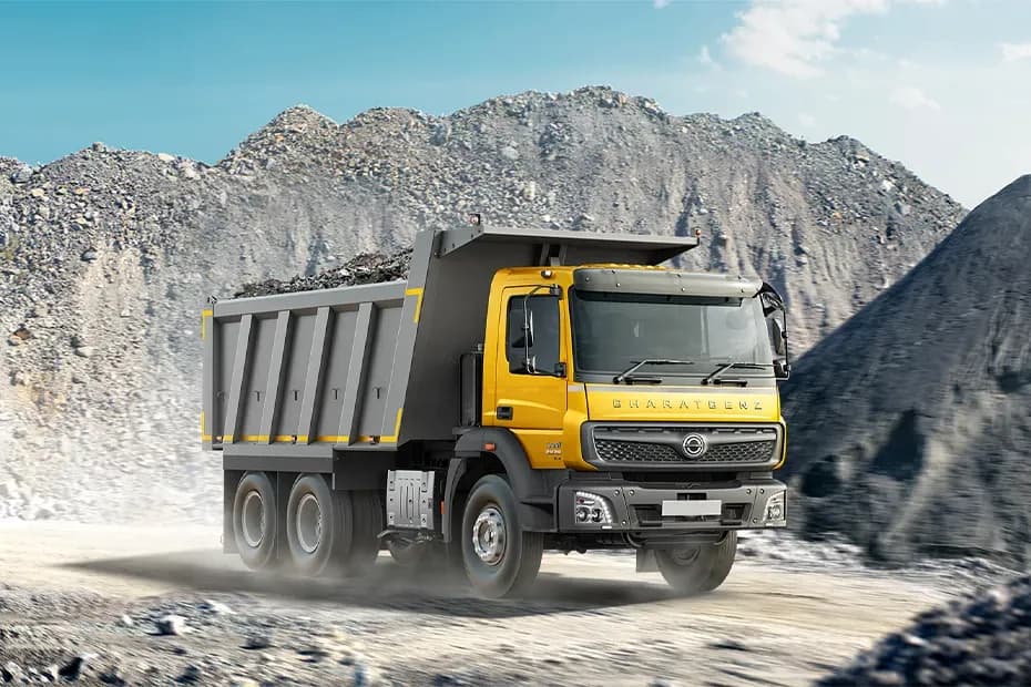 BharatBenz 2832CM Yellow Colour