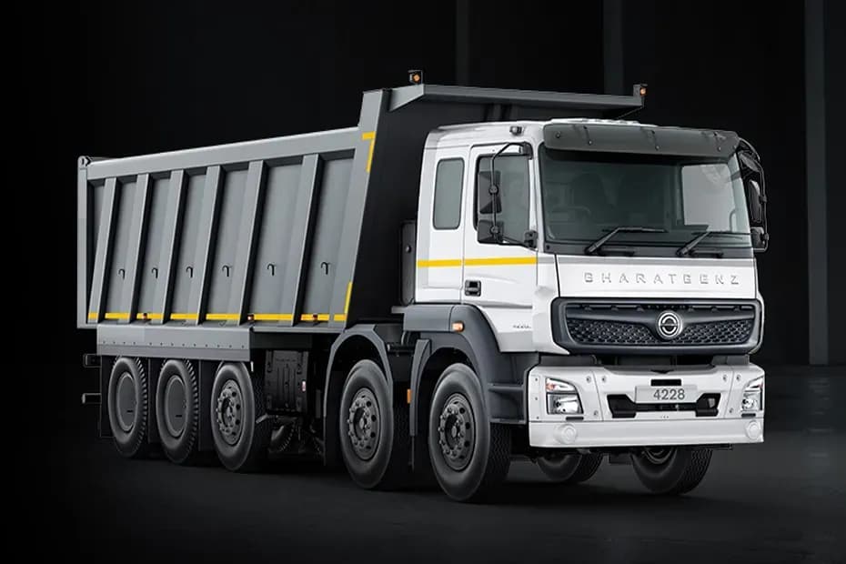 BharatBenz 4228RT White Colour BharatBenz 4228RT White Colour