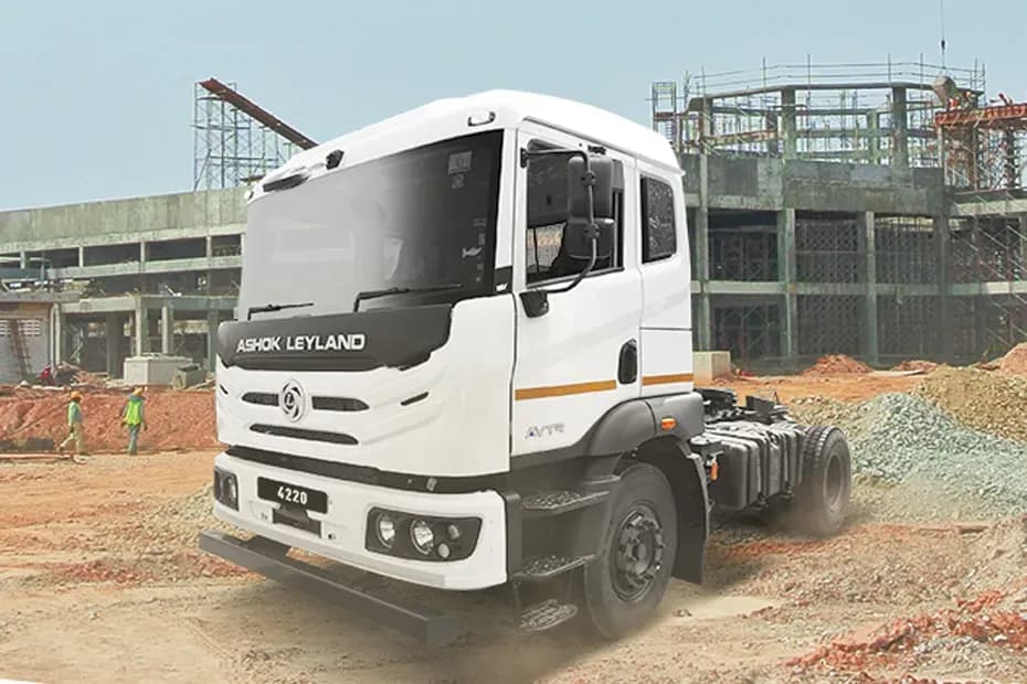 Ashok Leyland AVTR 4220 4x2 white colour Ashok Leyland AVTR 4220 4x2 white colour