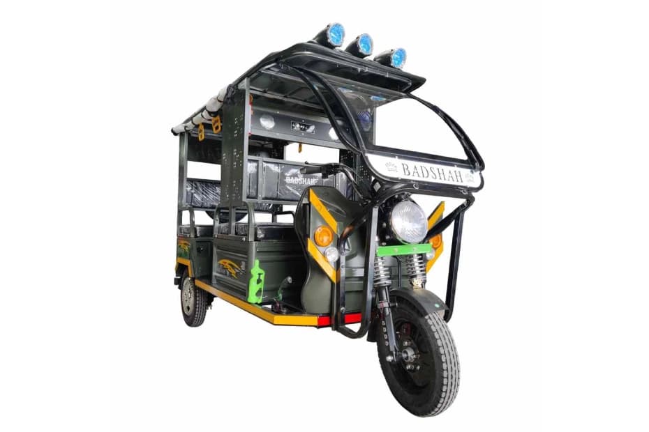 Badshah Queen MS E Rickshaw Green Color