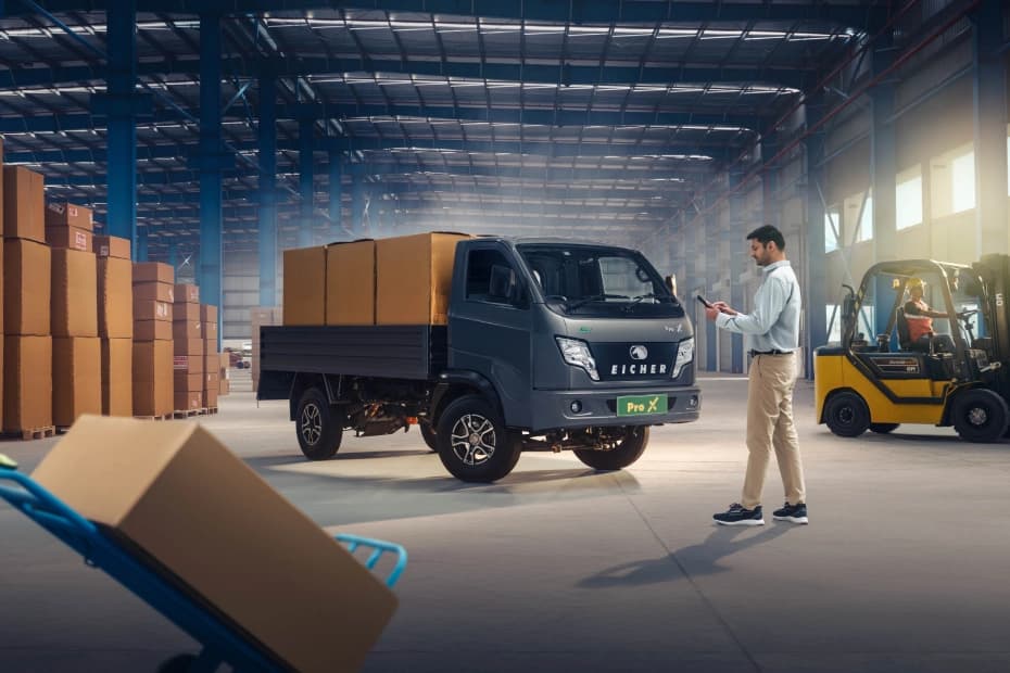 Eicher Pro X Right Front Three Quarter Eicher Pro X Right Front Three Quarter