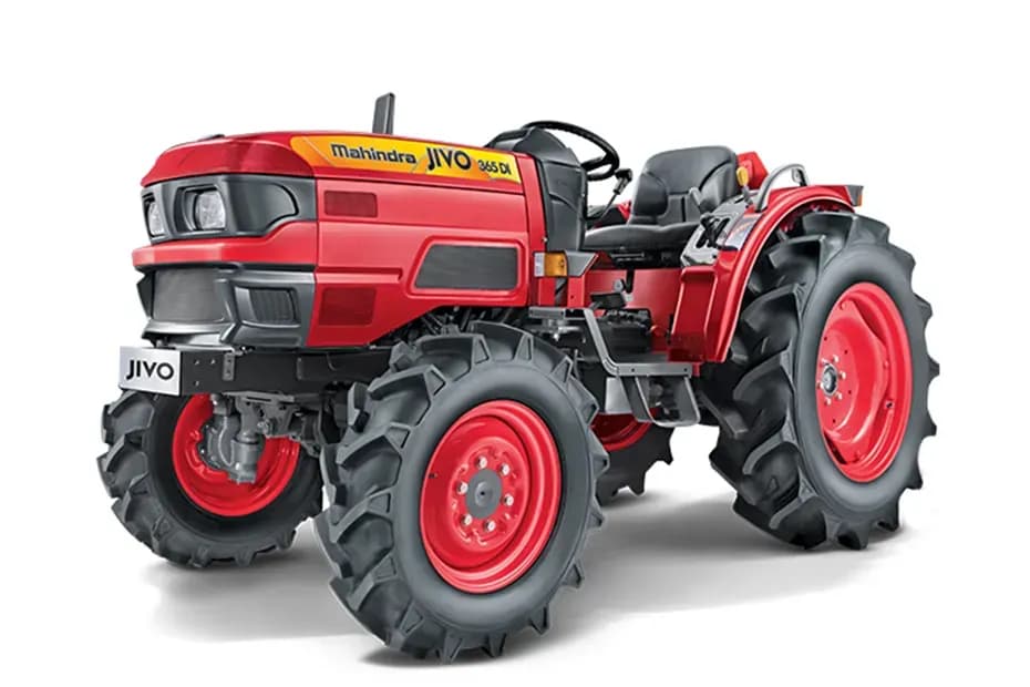 Mahindra Jivo 365 DI Red Colour Mahindra Jivo 365 DI Red Colour