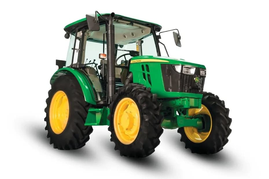 John Deere 5075E AC Cab Green Color
