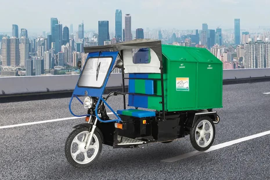 Lohia E-Tipper Front Left Side Lohia E-Tipper Front Left Side