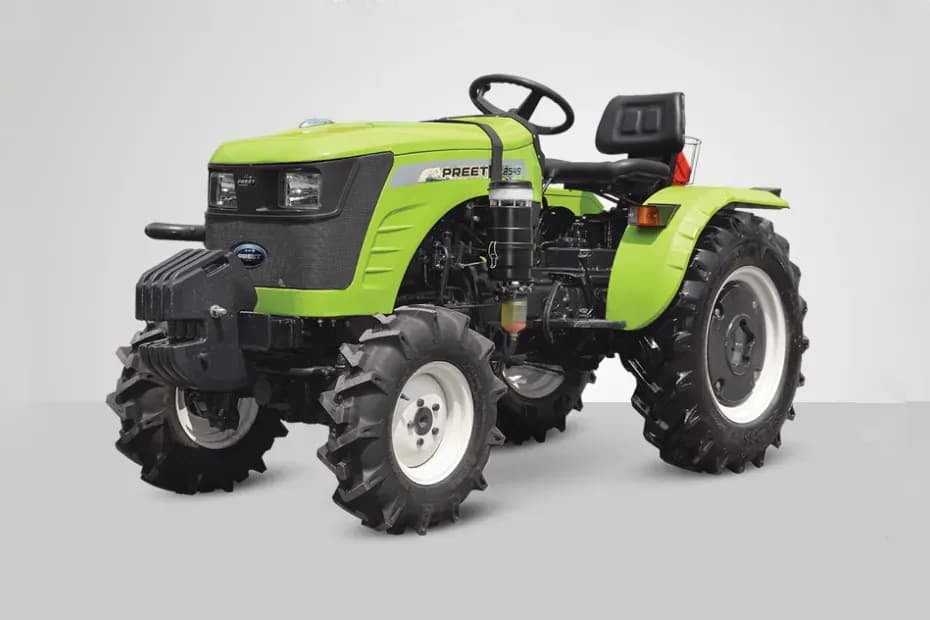 Preet 2549 4WD Green Color