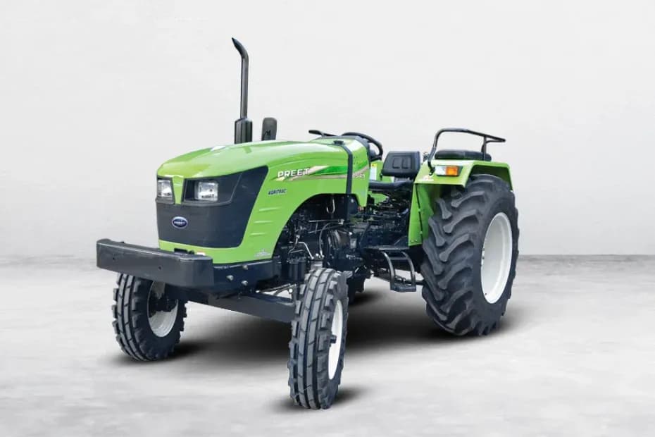 Preet 6549 2WD Green Color