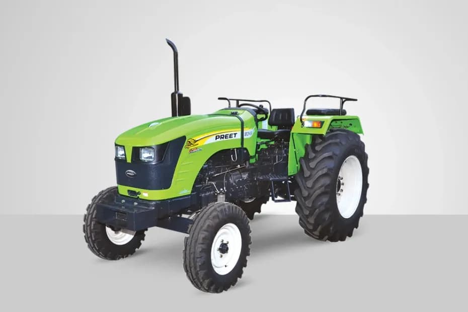 Preet 8049 2WD Green Color