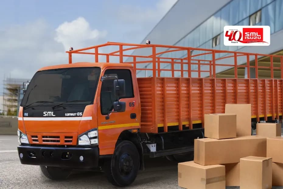 SML Isuzu Samrat GS CNG Brown Color