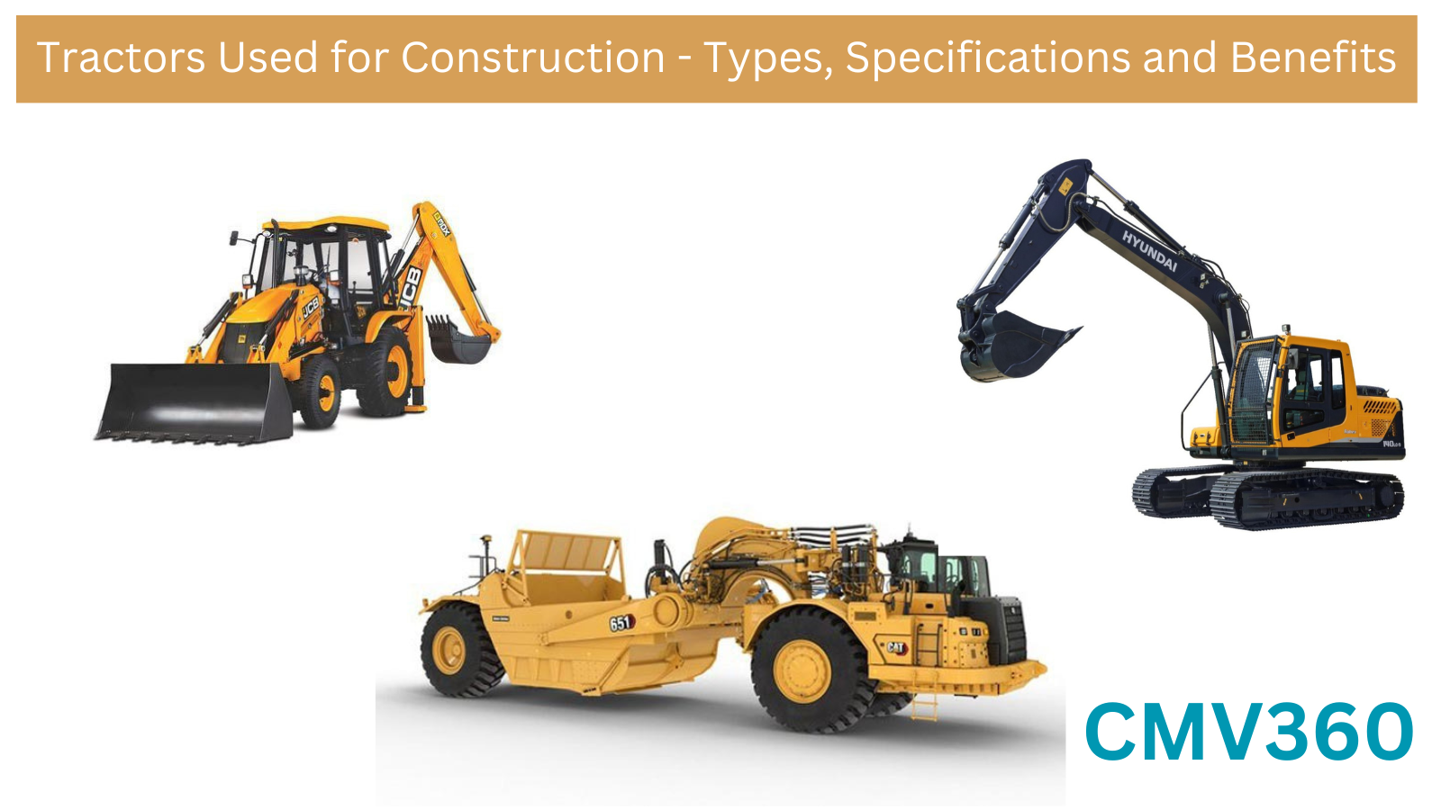 Tractors Used for Construction - Types, Specifications and Benefits construction_tractor_5887199068.png