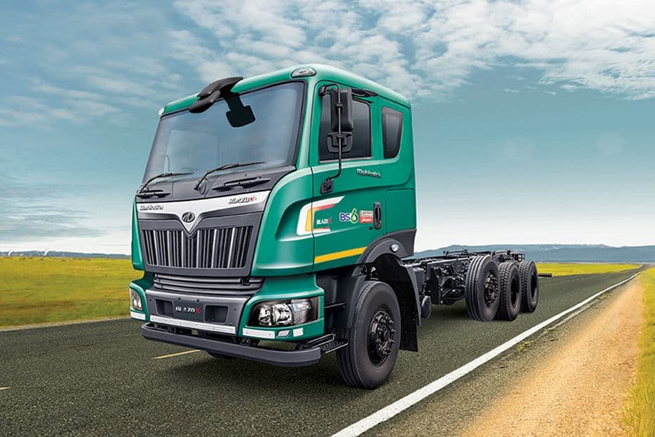 Mahindra Blazo X Haulage 35 Lift Axle Left Front Three Quarter