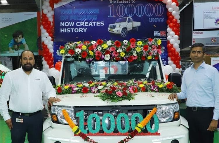 Mahindra's Bolero MaXX Pik-Up Range Hits 100,000 Production Milestone maxxpick_up_002d713700.jpg