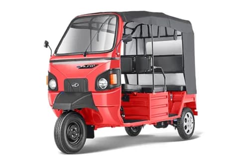 Mahindra e-Alfa Plus Red Color