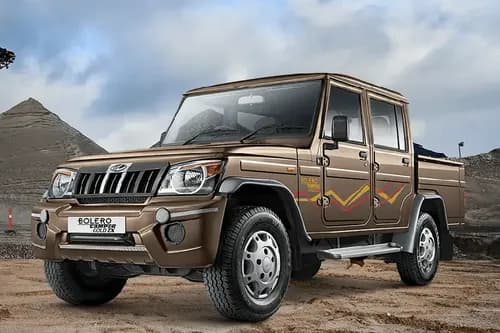 Mahindra Bolero Camper Left Front Three Quarter Mahindra Bolero Camper Left Front Three Quarter