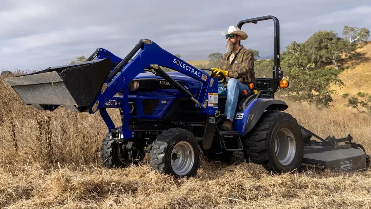 सोलेक्ट्रैक ने एक इलेक्ट्रिक ट्रैक्टर रेंटल प्रोग्राम लॉन्च किया। solectrac_tractor_38444ede1c.webp
