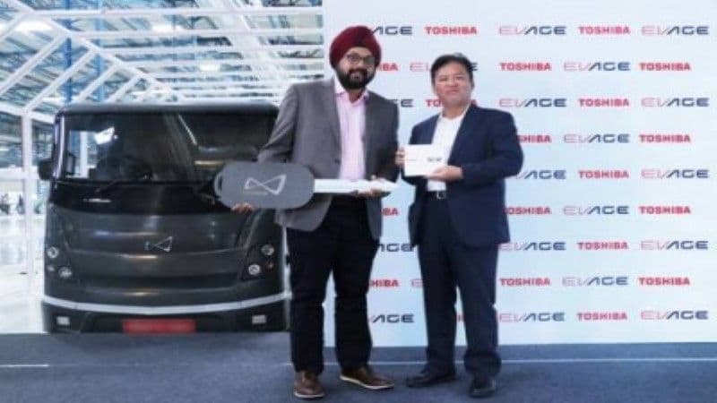 Toshiba India has signed an agreement with EVage to supply batteries for electric commercial vehicles toshiba_35115cbbeb.jpg