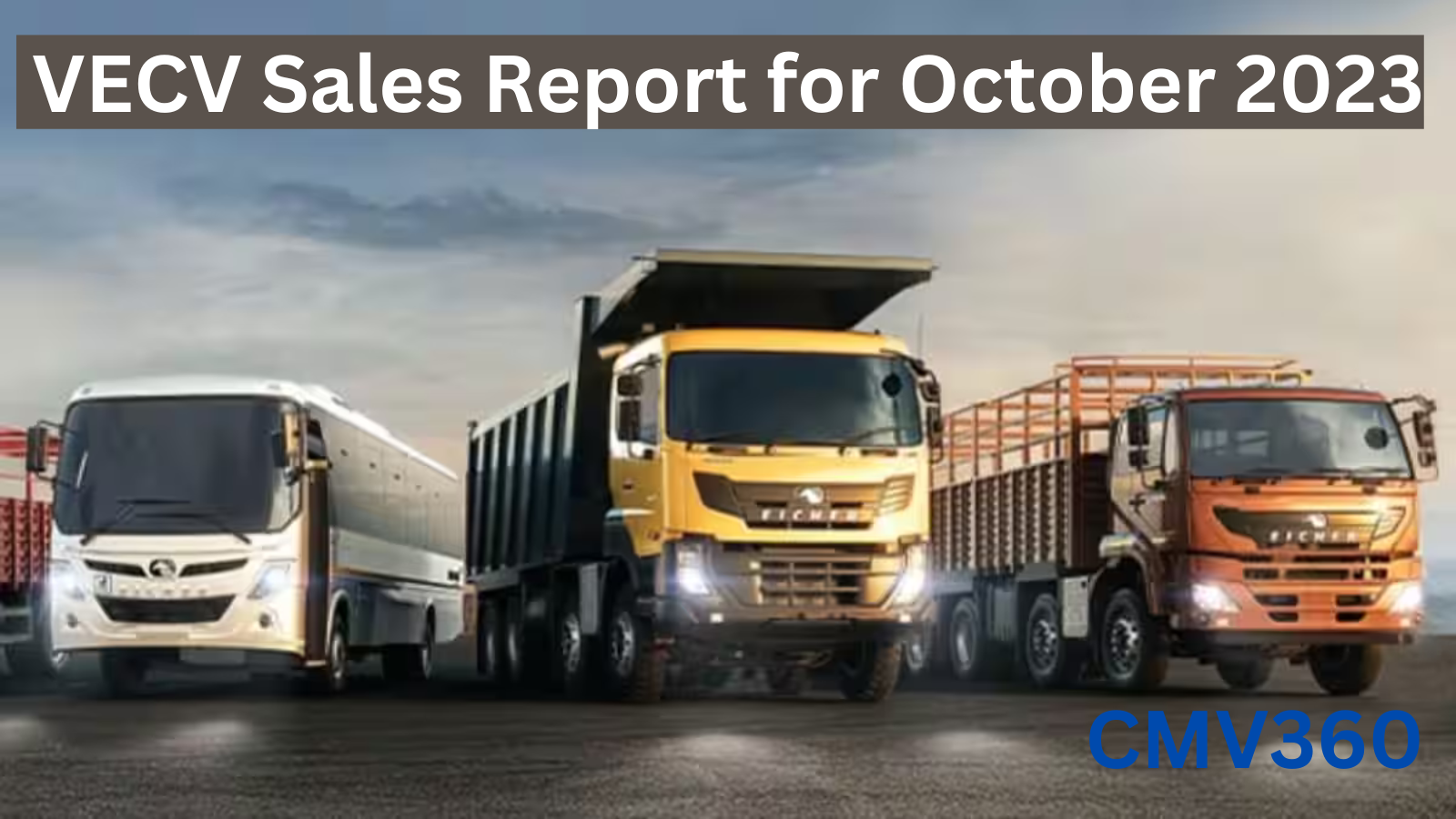 VECV Sales for October 2023 reached a total of 6,362; A Growth of 20.61% vecv_sales_5ea5b7dc36.png