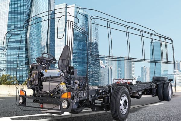 BharatBenz 1624 Chassis