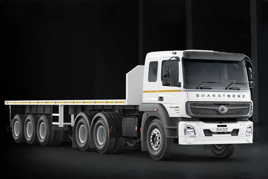 BharatBenz 5432T White Colour BharatBenz 5432T White Colour