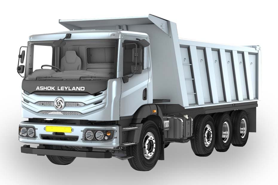 Ashok Leyland 3520 Tipper 8x2 Blue Colour Ashok Leyland 3520 Tipper 8x2 Blue Colour
