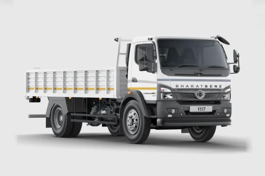 BharatBenz 1117R White Color BharatBenz 1117R White Color