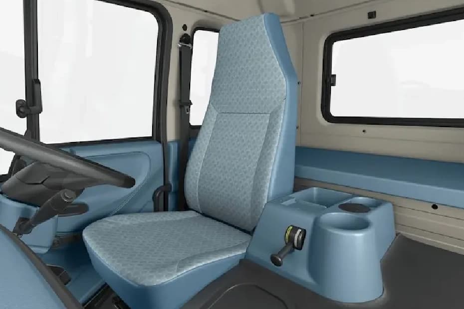Eicher Pro 6040 Driver Seat View Eicher Pro 6040 Driver Seat View