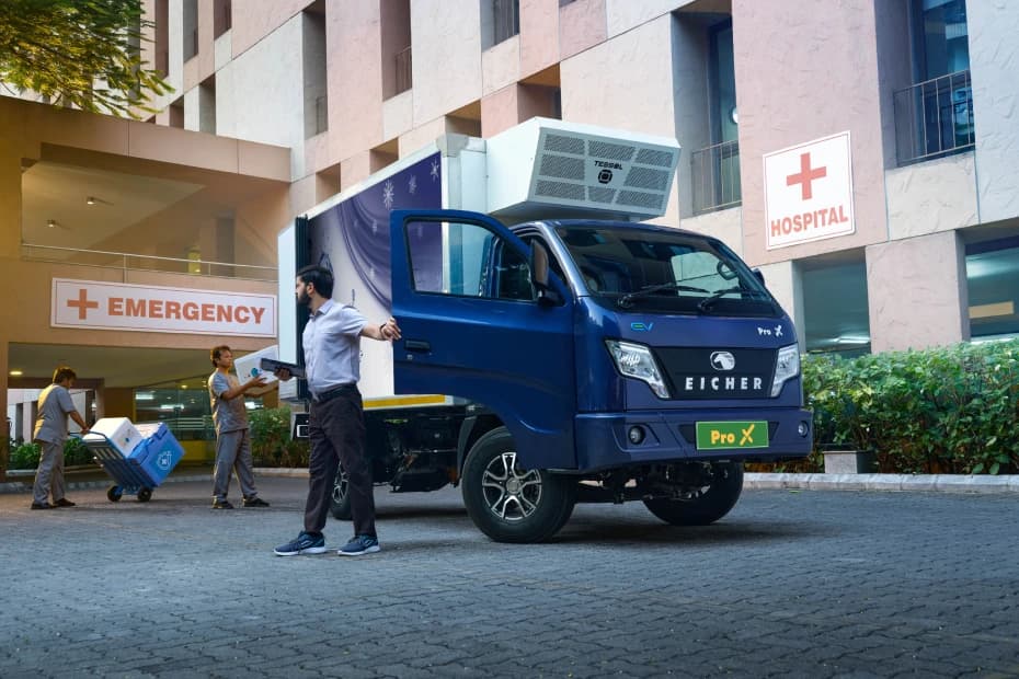 Eicher Pro X Right Front Three Quarter Eicher Pro X Right Front Three Quarter