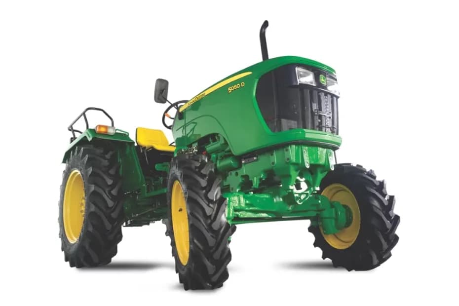 John Deere 5050D 4WD Right Front Three Quarter John Deere 5050D 4WD Right Front Three Quarter