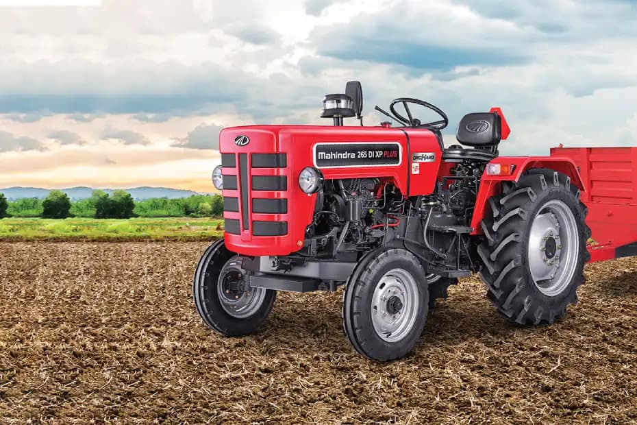 Mahindra 265 DI XP Plus Orchard Red Color Mahindra 265 DI XP Plus Orchard Red Color