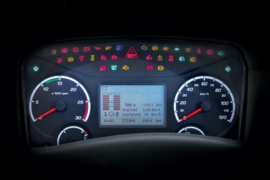Mahindra Blazo X 28 Transit Mixer Instrument Cluster Mahindra Blazo X 28 Transit Mixer Instrument Cluster