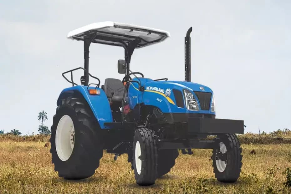 New Holland Excel 5510 Right Front Three Quarter New Holland Excel 5510 Right Front Three Quarter