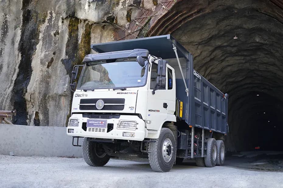 Olectra Meghaetron Electric Tipper images Olectra Meghaetron Electric Tipper images