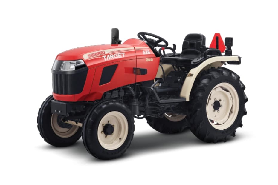 Swaraj Target 625 2WD Left Front Three Quarter Swaraj Target 625 2WD Left Front Three Quarter