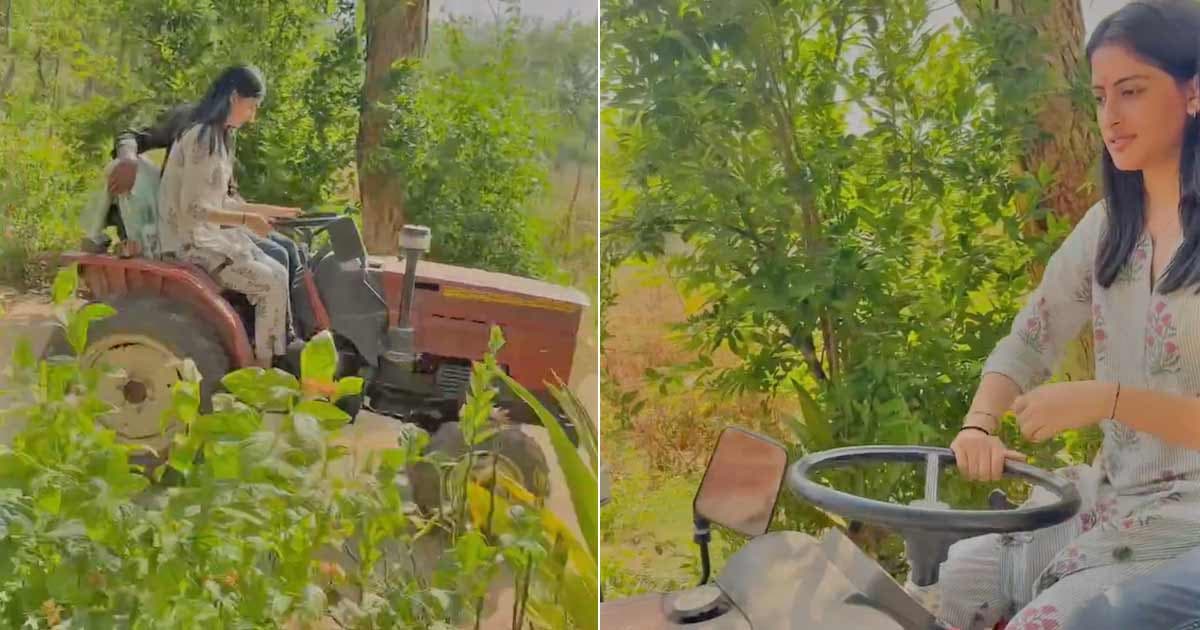 एस्कॉर्ट्स ग्रुप वारिस और नव्या नवेली नंदा ने स्क्रैच से कस्टम ट्रैक्टर बनाने के लिए सहयोग किया big_bs_granddaughter_navya_drives_a_tractor_in_gujarat_village_9c193df94d.jpg