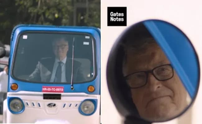 Microsoft co-founder Bill Gates seen riding an electric auto rickshaw bill_gates_b39a121b6c.webp