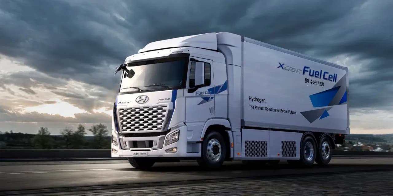 XCIENT Fuel Cell trucks of Hyundai Motors will be exported to Germany. hundai_8ce0a777bd.webp