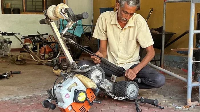 ganapathi bhats Tree Scooter