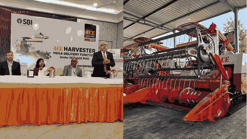 ACE & SBI Collaborates, ‘Ace Ultra’ Harvesters Distributed among Farmers in UP ACE & SBI Collaborates, ‘Ace Ultra’ Harvesters Distributed among Farmers in UP