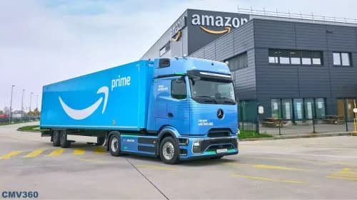 Amazon Orders 200 Mercedes-Benz eActros 600 Electric Trucks Amazon Orders 200 Mercedes-Benz eActros 600 Electric Trucks