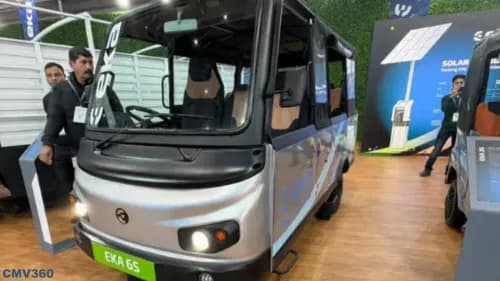 भारत मोबिलिटी ग्लोबल एक्सपो 2025: EKA मोबिलिटी ने 6S इलेक्ट्रिक 3-व्हीलर का प्रदर्शन किया EKA Mobility Showcases 6S Electric 3-Wheeler