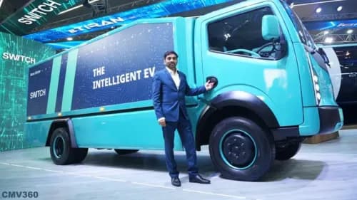 भारत मोबिलिटी ग्लोबल एक्सपो 2025: स्विच मोबिलिटी ने iEV8 इलेक्ट्रिक LCV लॉन्च किया SWITCH Mobility Launches the IeV8 Electric LCV at Auto Expo 2025