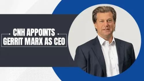 CNH Names Gerrit Marx as CEO, Marks His Return from Iveco Group CNH Names Gerrit Marx as CEO, Marks His Return from Iveco Group