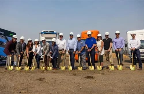 Daimler Truck JV Breaks Ground on Electric CV Charging Site in Colton, California Daimler Truck JV Breaks Ground on Electric CV Charging Site in Colton, California
