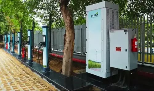 GLIDA ने DLF साइबरपार्क गुरुग्राम में 200KW हाई-पावर चार्जर स्थापित किए GLIDA Installs 200KW High-Power Chargers at DLF Cyberpark Gurugram