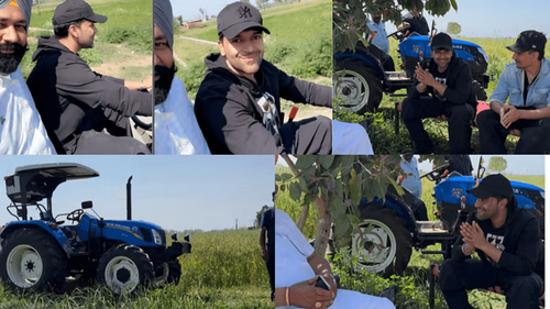 Guru Randhawa's Tractor Trip Through Punjab: Echoes 'Mera Pind, Mere Khet' Sentiment Guru Randhawa's Tractor Trip Through Punjab: Echoes 'Mera Pind, Mere Khet' Sentiment