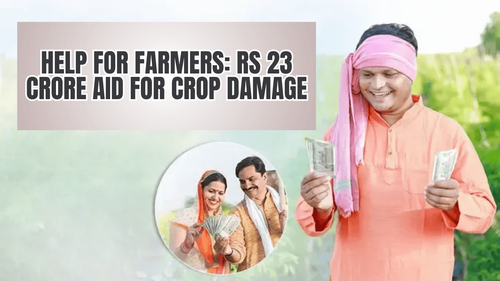 Yogi's Rs 23 Crore Aid: Relief for Farmers Hit by Unseasonal Rains in 9 UP Districts Yogi's Rs 23 Crore Aid: Relief for Farmers Hit by Unseasonal Rains in 9 UP Districts