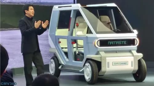 Hyundai Unveils Electric Vehicle Concepts at Bharat Mobility Global Expo 2025 Hyundai and TVS Motor are collaborating to improve last-mile mobility in India.