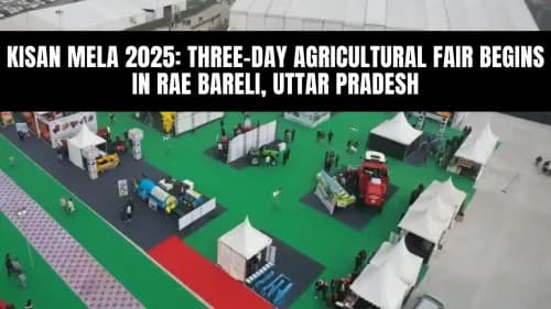 Kisan Mela 2025: Three-Day Agricultural Fair Begins in Rae Bareli, Uttar Pradesh Kisan Mela 2025: Three-Day Agricultural Fair Begins in Rae Bareli, Uttar Pradesh